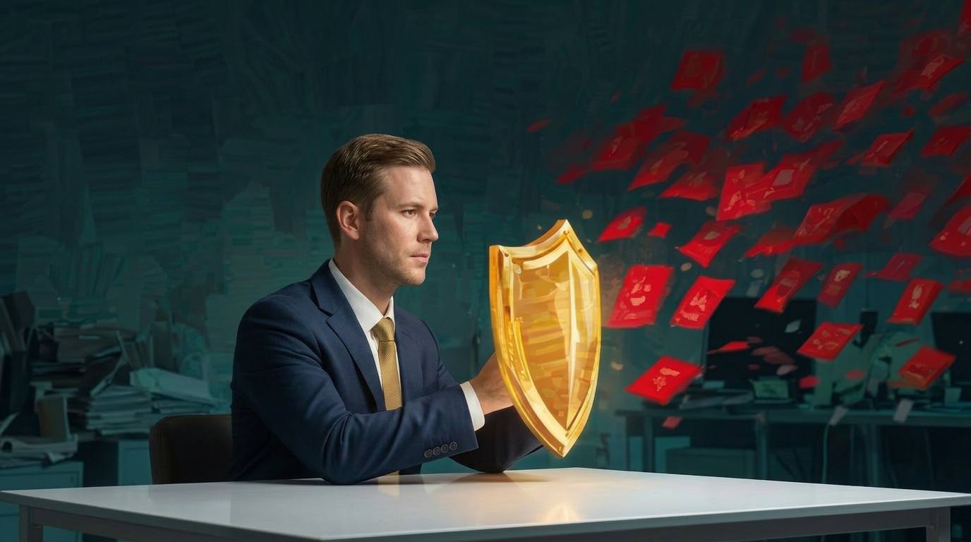 uomo che tiene uno scudo in mano 